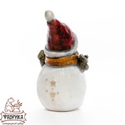 Фигура Снеговик в шапке F08420 - фото 8323