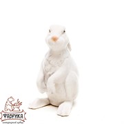 Фигура Заяц Русак флокированный FL07436 - фото 8509