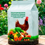 Удобрение органическое на основе куриного помёта 5кг Поволжский Аграрий - фото 87754