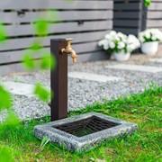 Дренажная решетка для садового умывальника металл+стеклопластик U09488-L - фото 90553