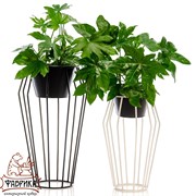 Цветочница металлическая на 1 цветок Лофт высота 65см 66-401 - фото 9144 Цветочница металлическая на 1 цветок Лофт высота 65см 66-401 - фото 9144