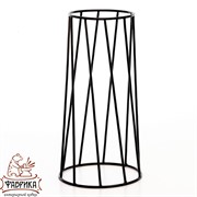 Подставка напольная на 1 цветок Лофт кованая высота 56см 66-406 - фото 9164