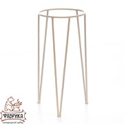 Подставка для цветов металлическая напольная Лофт высота 46см 66-408 - фото 9174