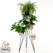 Подставка для цветов напольная Лофт металл высота 123см 66-426 - фото 9277 Подставка для цветов напольная Лофт металл высота 123см 66-426 - фото 9277