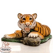 Фигура Тигр лежит стекопластик U08921 - фото 9450 Фигура Тигр лежит стекопластик U08921 - фото 9450