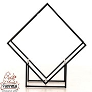 Дровница Лофт металлическая в виде ромба 66-902 - фото 9566 Дровница Лофт металлическая в виде ромба 66-902 - фото 9566