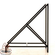 Дровница металл для дачи и дома Лофт Треугольник 66-915 - фото 9664